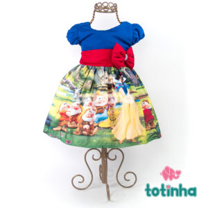 Vestido Branca de Neve Floresta