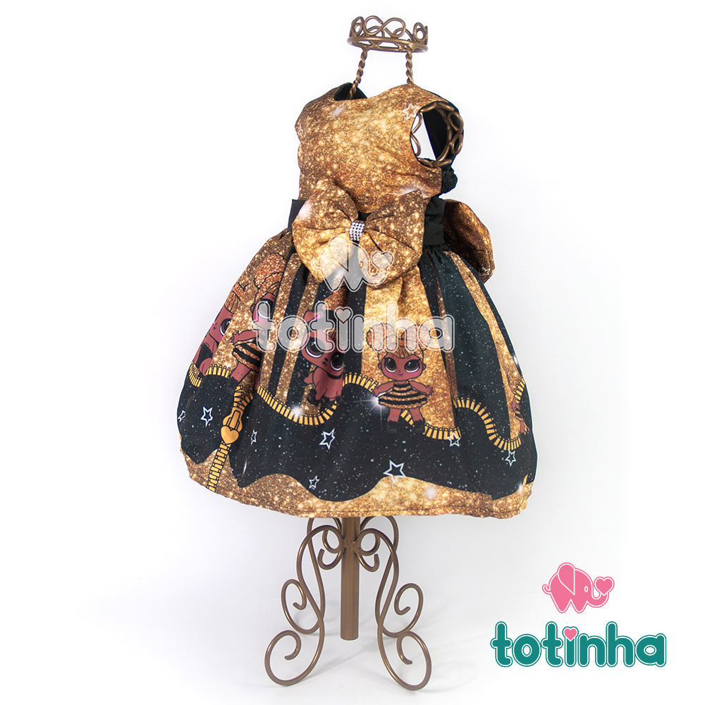 Lol vestido hot sale preto