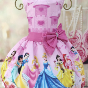 Princesas Rosa com Castelo